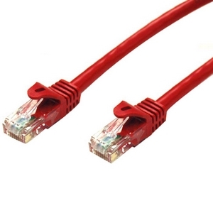 Bytecc Cat.6 Patch Cable - RJ-45 Male Network - RJ-45 Male Network - 75ft - Red