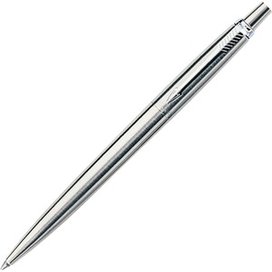 Parker Jotter Ballpoint Pen - Black Ink - Chrome Barrel - 1 Each