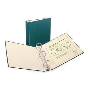 Avery EZ-Turn Ring Binder - Letter - 8.5" x 11" - 2" Capacity - 111 Each - Green