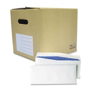 Quality Park Antimicrobial Business Envelopes - #10 (4.12" x 9.5") - 24lb - Gummed - Wove - 1000 / Pack - White, Blue