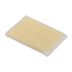 Continental Big Boss II Polyfoam Sponge - 5.5" x 3.5" - 1 Each - Foam - Yellow, White