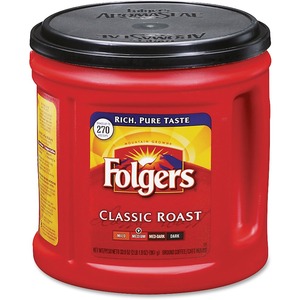 Folgers Custom Aroma Roast Coffee - Flavored Coffee - Regular - 34 oz