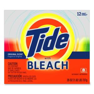 P&G Tide Powder Detergent with Bleach - Powder - 26oz - Orange