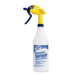 Zep Professional Spray Bottle - 32fl oz - Yellow, White