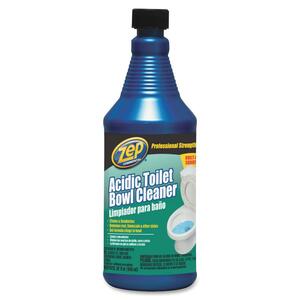 Zep Toilet Bowl Cleaner & Deodorizer - Liquid Solution - 32fl oz - Blue