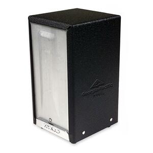 Georgia-Pacific HyNap Open Face Napkin Dispenser - Tall Fold - 7.37" x 3.88" x 4.37" - Steel - Black