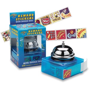 Pacon Success Bell Reward Sticker - 1" x 1" - 200 x Sticker