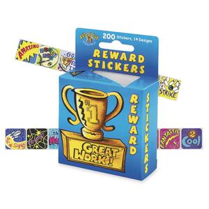 Pacon Success Bell Reward Stickers - 1" x 1"