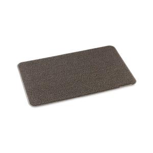 3M Scraper Mat - 3' Length x 5' Width - Vinyl - Brown