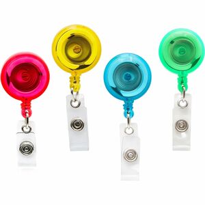 Baumgartens I.D. Card Reel - Green, Pink, Yellow, Blue