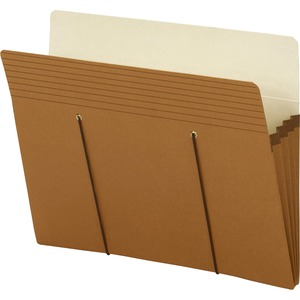 Smead Secure Pocket File Pocket - 3.5" Expansion - 8.5" x 11" - Letter - 25 / Pack