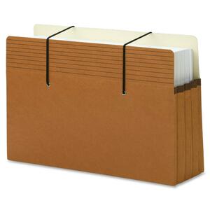 Smead Secure Pocket File Pocket - 3.5" Expansion - 8.5" x 14" - Legal - 25 / Pack