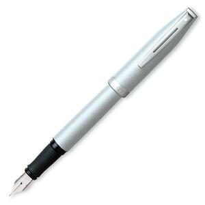 Sheaffer Javelin Metal Fountain Pen - Silver Ink - Silver Barrel - 1 Each