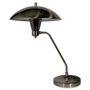 Ledu Deco Design Desk Lamp - 20" Height - 12.5" Width - 40W Incandescent Bulb - Satin Nickel
