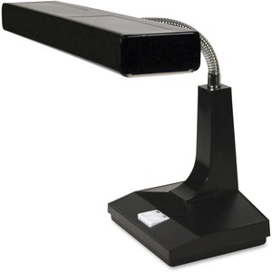 Ledu Classical Style Desk Lamp - 14" Height - 18" Width - 2 x 15W Fluorescent Bulb - Adjustable - Black