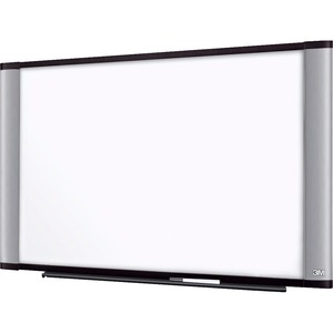 3M Wide Screen Style Melamine Dry Erase Board - 48" x 36" - Aluminum Frame - Aluminum