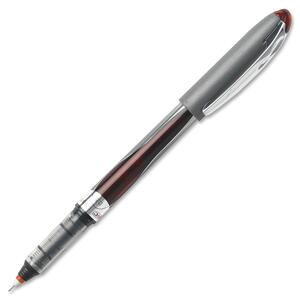 BIC Triumph 537R Rollerball Pen - Needle Pen Point Style - 0.5 mm Pen Point Size - Red Ink - 1 Each