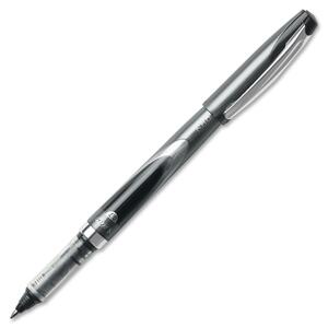 BIC Triumph 730R Rollerball Pen - 0.7 mm Pen Point Size - Black Ink - Silver Barrel - 1 Each