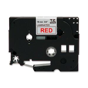 Brother TZ242 Laminated Tape Cartridge - 0.75" x 26' - Glossy - 1 x Roll - White
