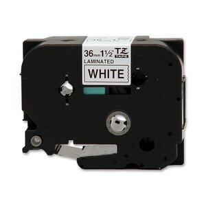 Brother TZ261 Laminated Tape Cartridge - 1.5" x 26' - 1 x Roll - White