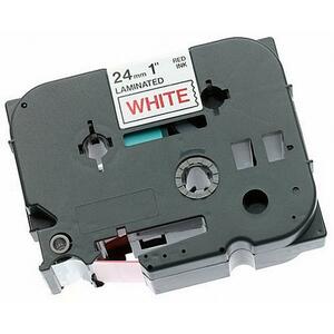 Brother TZ252 Laminated Tape Cartridge - 1" x 26' - 1 x Roll - White