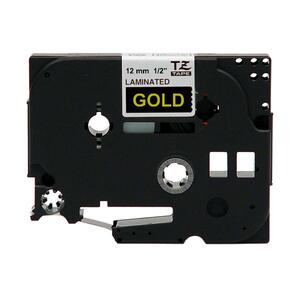 Brother TZ334 Laminated Tape Cartridge - 0.5" x 26' - 1 x Roll - Black
