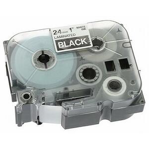 Brother TZ355 Laminated Tape Cartridge - 1" x 26" - 1 x Roll - Black