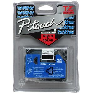 Brother TZ243 Laminated Tape Cartridge - 0.75" - 1 x Roll - Blue, White