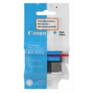Canon BJI 201C Cyan Ink Cartridge - 400 Page - Cyan - 1
