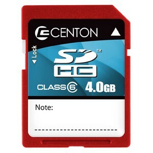 Centon 4 GB Secure Digital High Capacity (SDHC) - 1 Card 4GBSDHC6-02