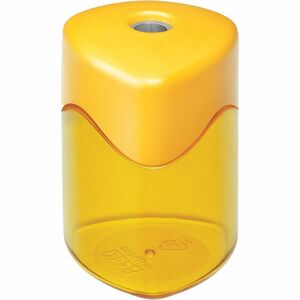 Baumgartens Trio Geo Pencil Sharpener - Handheld - 1 Hole(s) - 1.75" - Assorted