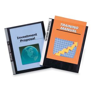 ITOYA Profolio Presentation Book - 72 Capacity - 11" x 8.5" - Clear Polypropylene Cover