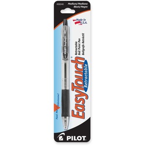 Pilot EasyTouch Retractable Ballpoint Pen - Black Ink - 1 / Pack