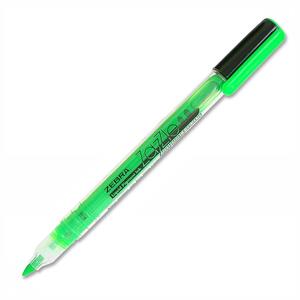 Zebra Pen Zazzle Highlighter - Chisel Marker Point Style - Green Ink - 12 Dozen
