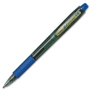 Zebra Pen Z-1 Retractable Ballpoint Pen - 1 mm Pen Point Size - Blue Ink - 1 Dozen