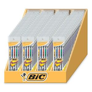 BIC Bicmatic Grip Mechanical Pencil - #2 Pencil Grade - 0.5 mm Lead Size - Clear Barrel - 72 / Carton