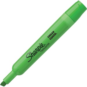 Sharpie Accent Tank Style Highlighter - Marker Point Style: Chisel - Ink Color: Fluorescent Green - 12 / Dozen