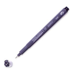 bruynzeel-sakura MICROPERM Permanent Marker - Point Marker Point Style - 0.25 mm Marker Point Size - Black Ink