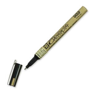 bruynzeel-sakura Pentouch Calligraphy Pen - Gold Ink - 1 Each