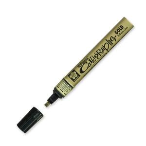 bruynzeel-sakura Pentouch Calligraphy Pen - Gold Ink - 1 Each