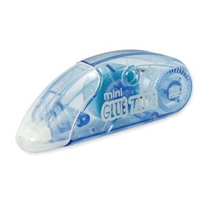 Uchida Mini Glue Tape - 0.25" Width x 240" Length - Acid-free, Non-toxic, Permanent - Dispenser Included - 1 / Pack - Clear