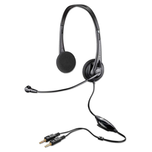 Plantronics .Audio 326 Noise-Canceling Headset - Wired Connectivity - Stereo - Over-the-head