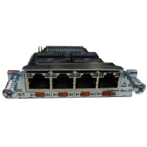 Cisco 4-Port ISDN BRI S/T High-Speed WAN Interface Card - 4 x ISDN BRI (S/T)