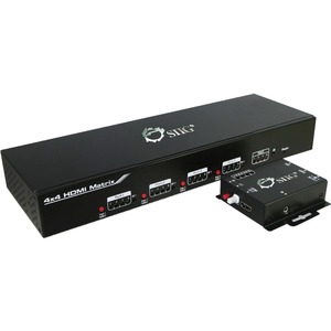 SIIG 4x4 HDMI Matrix Video Console/Extender