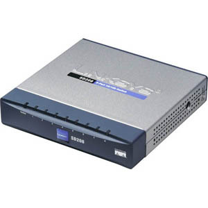 Cisco SD208P 8-port Fast Ethernet Switch with PoE