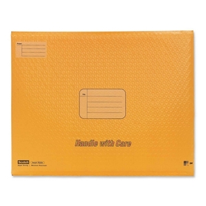 Scotch High Quality Smart Mailer with Labels - #7 (14.25" x 19.25") - 4 / Pack - Tan