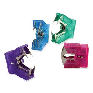 Baumgartens Compact Staple Remover - Jaws Style - Plastic - Assorted