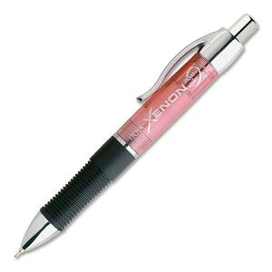 ITOYA Xenon XE-100 Rollerball Pen - 1 mm Pen Point Size - Black Ink - Translucent Red Barrel - 1 Each