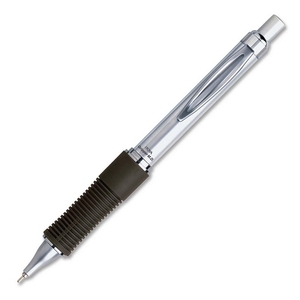 ITOYA Gripper M.D-100 Rollerball Pen - Needle Pen Point Style - 1 mm Pen Point Size - Black Ink - Silver Barrel - 1 Each