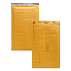 Alliance Rubber Naturewise Cushioned Mailer - #3 (8.5" x 14") - Self-sealing - Paper - 25 / Carton - Kraft